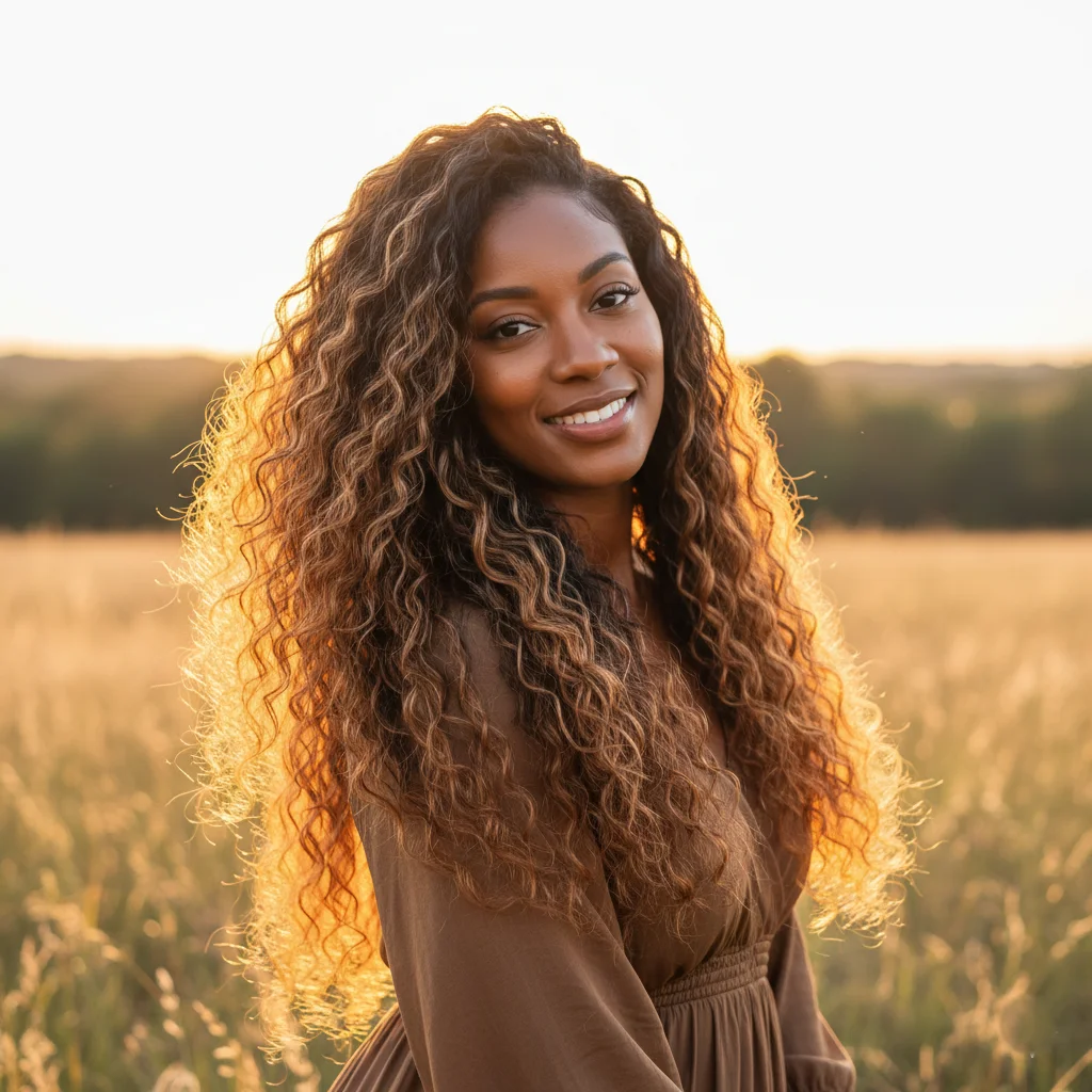 Golden Hour Balayage (The Perpetual Glow)