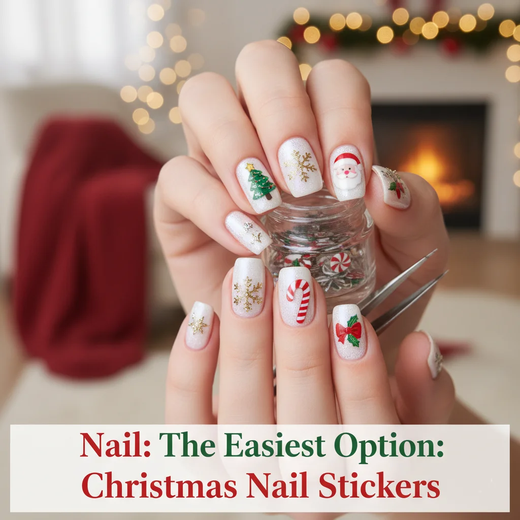 The Easiest Option Christmas Nail Stickers